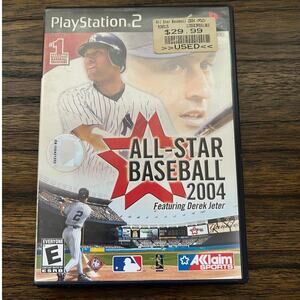 2004 All-Star Baseball featuring Derek Jeter for Playstation 2 Complete